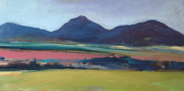 Claire Beattie, Pink Field and Eildon Hills
